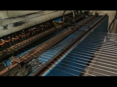 Soldadora de la malla de la cerca del motor 5.5kw de la carretera del diámetro 3m m del alambre