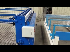 Alimentación de bobina 4.8T 2500mm Construcción máquina de soldadura de malla