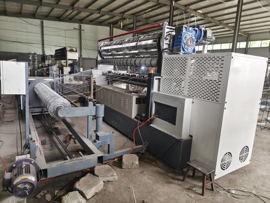 Cerca fija Machine Hole Size del ganado del nudo de Mesh Length los 200m 3 pulgadas